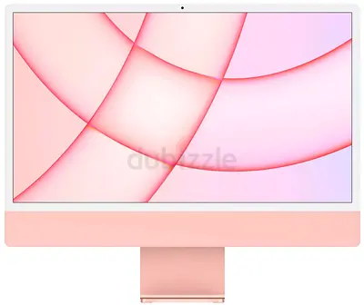 Apple 2021 iMac (24-inch, M1 chip 8‑core CPU 7‑core GPU, 2 ports, 8GB RAM, 256GB) - Pink