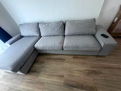 Ikea kivik L shape sofa Gray