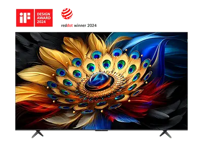 TCL 55" Android Smart QLED TV - 4K, 55C655