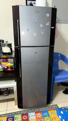 LG Stainless Steel Fridge - Excellent Working Condition