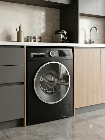 Bosch Series 4 Washer Dryer – 9kg Wash / 5kg Dry | 1400 RPM | Black