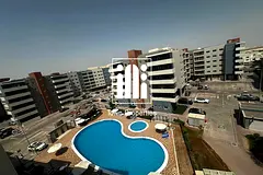 High Floor | 3BR + Maid Apartment | Pool View | Unfurnished |