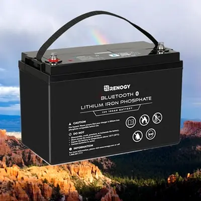 100ah battery Bluetooth Renogy