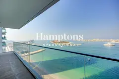 2BR Unfurnished | Direct Sea View | Beach Isle 1