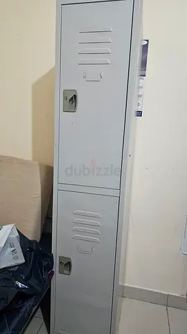 2-Door Metal Storage Locker / Cabinet - Good Condition