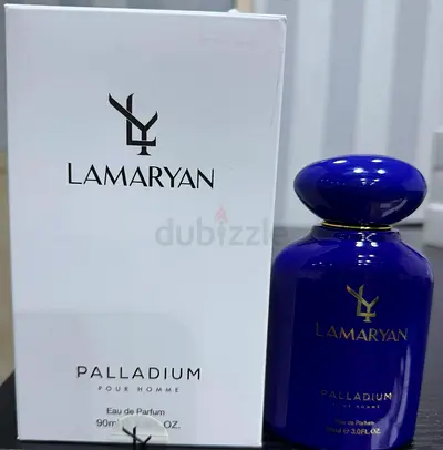 Lamaryan PALLADIUM Pour Homme EDP 90 ML Made in Switzerland for Men
