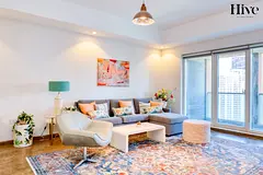 Luxury 1BR in Churchill Tower Business Bay | Canal Views | All Bills Included