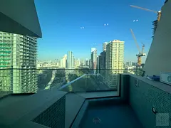 High-Floor 1BR | Binghatti Royale | Skyline & Pool View