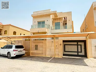 Villa for rent in Al Muwaihat 3, consisting of 5 master bedrooms, 2 living rooms and a majlis. Very vibrant location, close to the mosque and all services. Land area 5000 sq ft, built-up area 4600 sq
