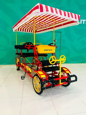 4 Seater Canopy Bike With 4 Tyres