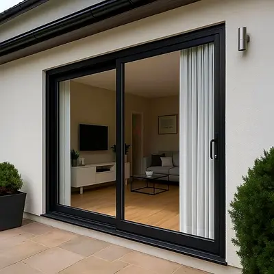Glass Office Partition with Sliding Door – Complete Supply & Fit