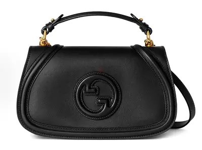 Gucci Blondie Small Top Handle Bag Black