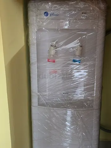 Standing Water Dispenser Cooler - White, unused/wrapped