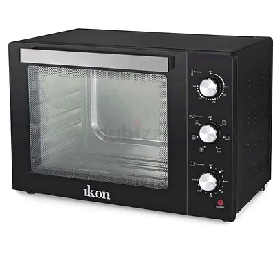 Ikon countertop electric oven compact oven extremely good and clean also comes with 5 tools to cook