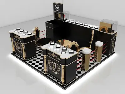 Modern Jewellery Kiosk For Sale | Retail Display Counter