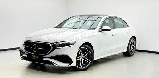 2025 Mercedes Benz E300 AMG 4Matic, Warranty, Delivery Kms, Fully Loaded, Excellent Condition