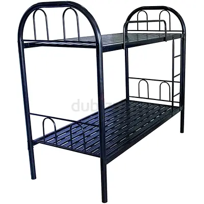 Double Bed frame with 2x mattress metal