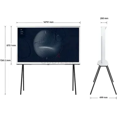 TV QLED Samsung The Serif 65inch call if you want 0505619891