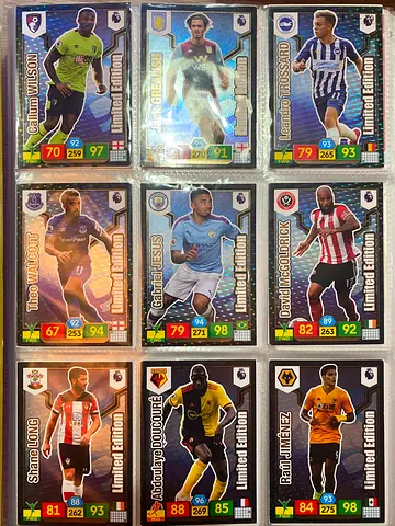 2019-20 Panini Adrenalyn XL Premier League Bundle - 400+ cards