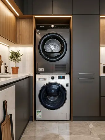 Samsung Washing Machine & Separate Dryer Set – Good Working Condition