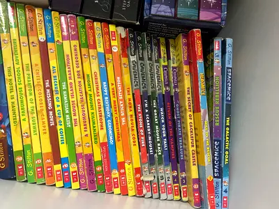 Collection of Geronimo Stilton children's book series - assorted titles