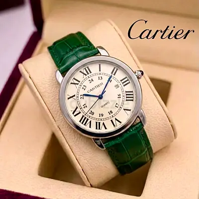 cartier mens quartz watch