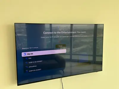55 inches TV