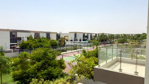 Ready To Move In I 4-BEDROOM + Maids + Large Family Sitting Area SEMI FURNISHED TOWNHOUSE FOR RENT | COMMUNITY VIEW | SENSES BY THE FIELD