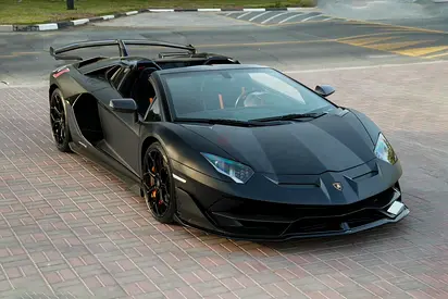 Lamborghini aventador SVJ roadster 2021 Gcc under warranty