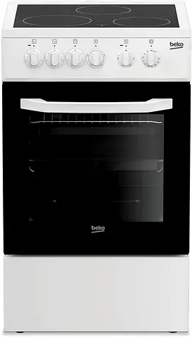 Beko 50cm x 50 cm Freestanding Electric Cooker with Ceramic Hob - Good Condition