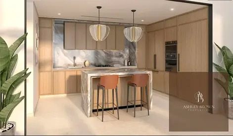 Waterfront Studio | Semi-Furnished | Marina & Pool Views