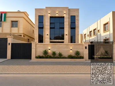 A villa in Al Muwaihat 1, located on a prime street and alley near Nesto, with a land area of ​​5000 sq ft and 5 bedrooms. Freehold ownership. Price n