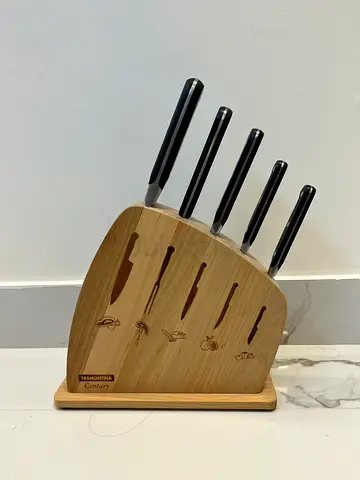 Tramontina Century 6-Piece Forged Knife Block Set