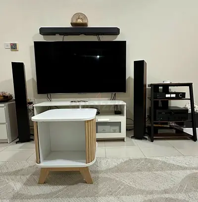Scansonic L12 Speakers with Branded Speaker Cables worth 500AED