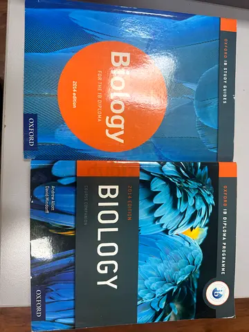 Oxford IB Diploma Biology Textbook + Course Companion (2014 edition)