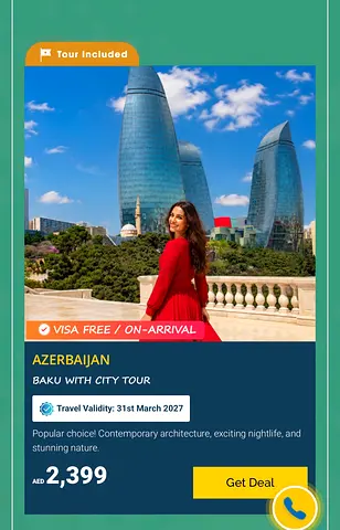 AED 2659 travel voucher to any destination on holiday factory