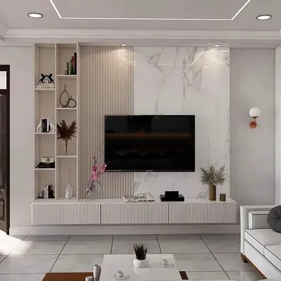 TV Unit with shelving