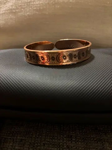 Brass cuff bracelet