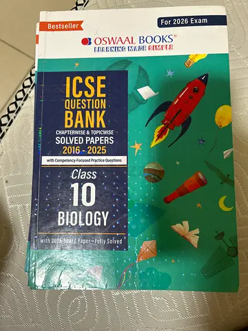 ICSE Question Bank Class 10 All subjects (Oswaal Books) - Chapters with Solved Papers 2016-2020