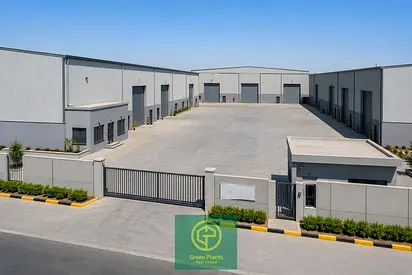 Al Quoz Industrial Area 40,000 sq. Ft total plot area with built-in warehouse available for sale in a prime location