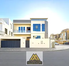 Luxury Family Living: Spacious 5-Bedroom Corner Villa Next to Al Hamidiya Park in Al Yasmeen, Ajman