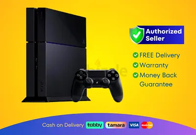 Sony PlayStation 4 - Fat - Black - 500GB | Brand New |  Warranty | FREE  Delivery