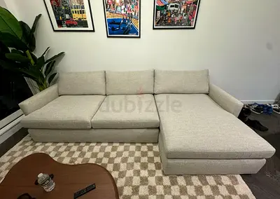 Crate&barrel L Shape Sofa Excellent condition