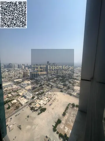 1BHK CITY VIEW APARTMENT IS AVAIABLE IN AJMAN CORNICHE TOWER FOR YEARLY RENT | 900SQFT