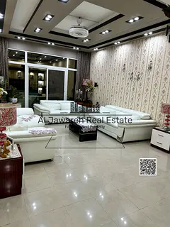 Ready to move in, furnished and with parking, prime location in the heart of Ajman
