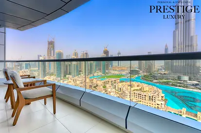 Near Dubai Mall | Full Burj Khalifa View | 1bed