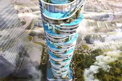 HIGH FLOOR | PALM AND DUBAI EYE VIEW | BELOW OP