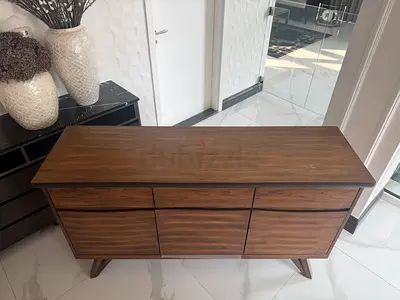 Mid-century Modern Wooden Sideboard / Console Table - Good Condition