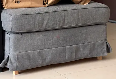 Gray Ottoman