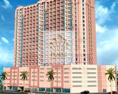 2BHK sale Nuaimiya Tower C: 1436 sqft, ready, closed kitchen, 3 baths, balcony, parking, 220k down,